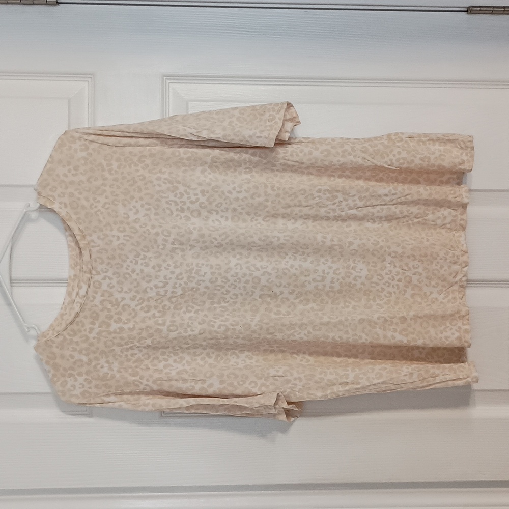 Nine West Essential Animal Print Tshirt a100